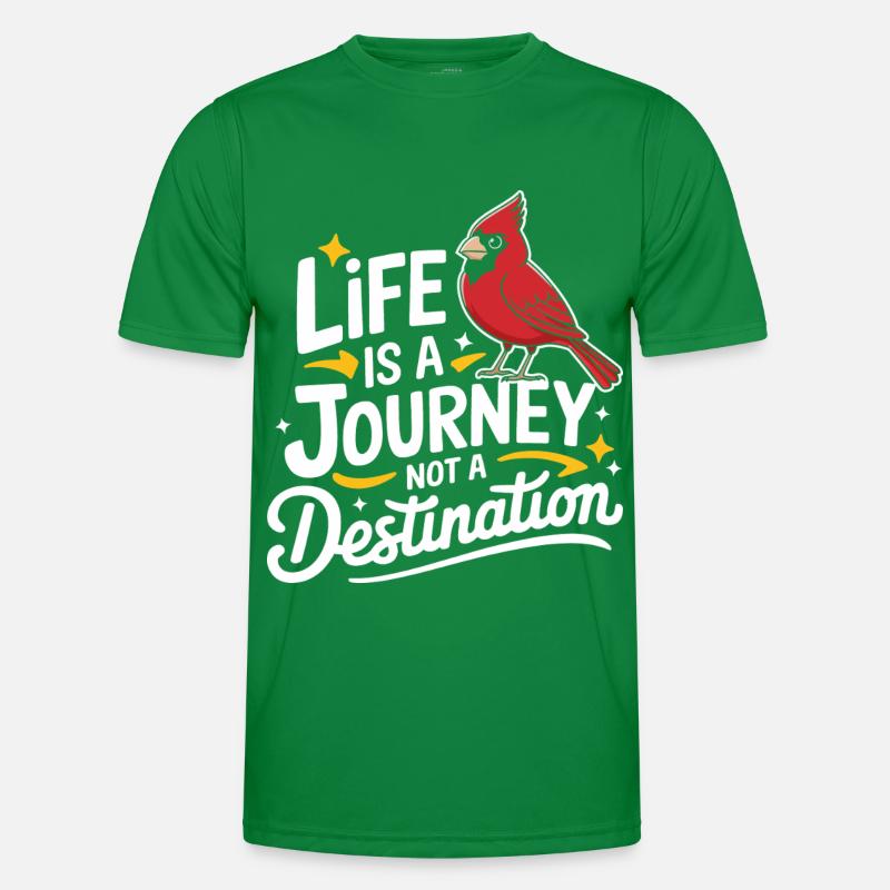 Kardinal Rotkardinal Vogel Roter Kardinal Männer Funktions-T-Shirt