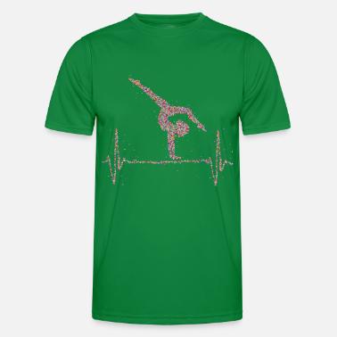 Ginnastica Battito cardiaco Ginnastica Ginnasta Maglietta sportiva per uomo