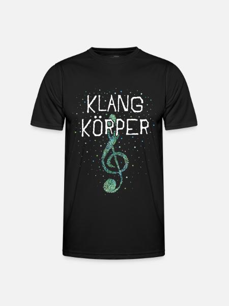 Klangkörper Sänger Sängerin Sopran Chor - Männer Funktions-T-Shirt - Schwarz