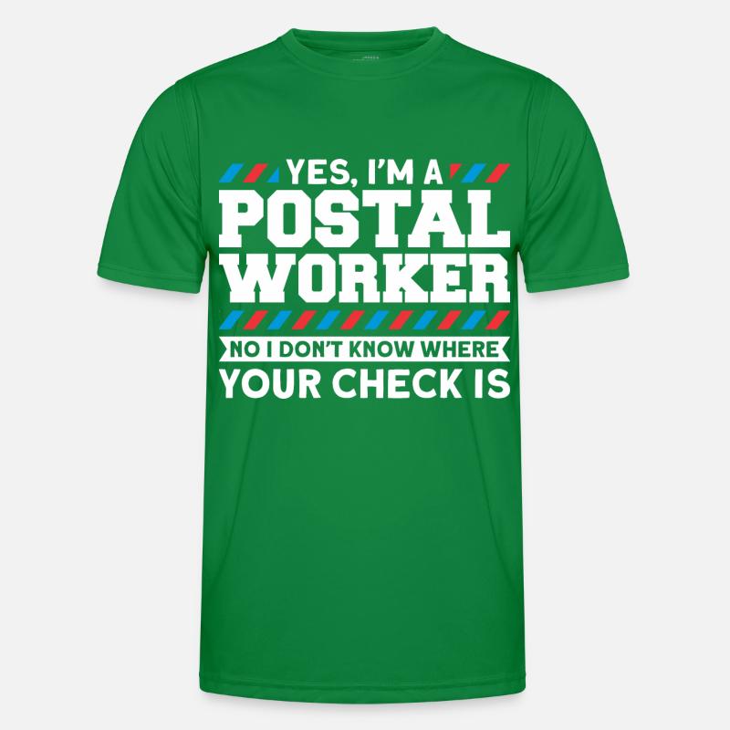 Postman Postman Letter Parcel Service Gift T-shirt sport Homme