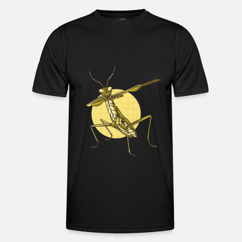 Gottesanbeterin Dabbing Praying Mantis Männer Funktions-T-Shirt