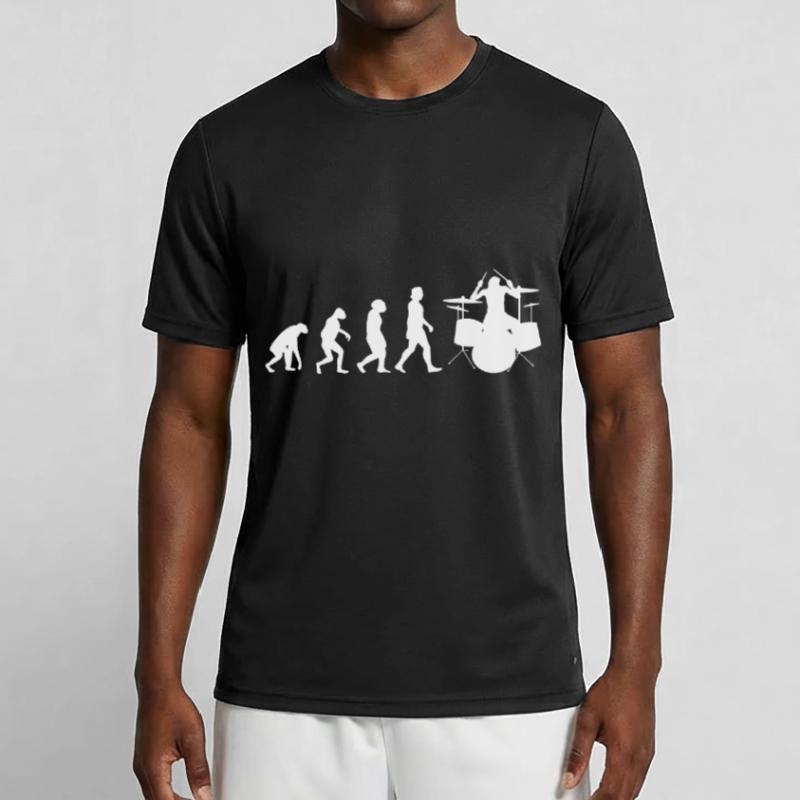 Batteur d’evolution batterie batterie T-shirt sport Homme