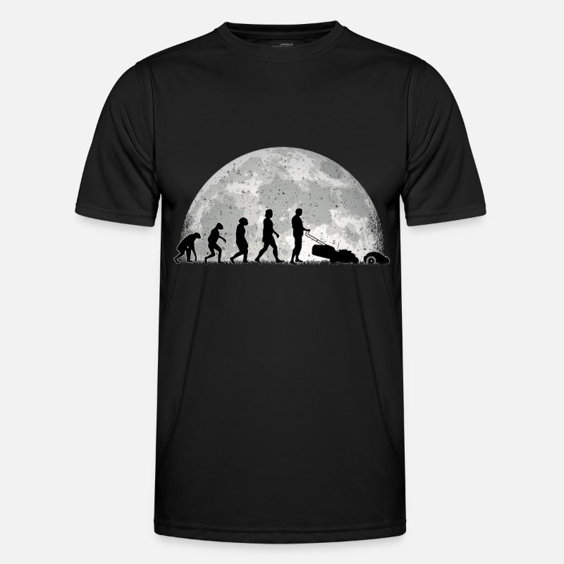 Tondeuse à gazon robotisée Evolution Moon Tondeuse à gazon robotisée - T-shirt sport Homme - noir