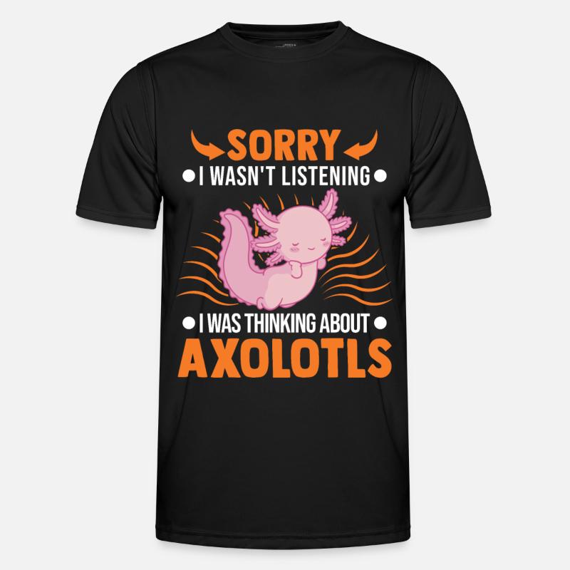 Axolotl Gift Tail Lurch Axolotl Men's Functional T-Shirt