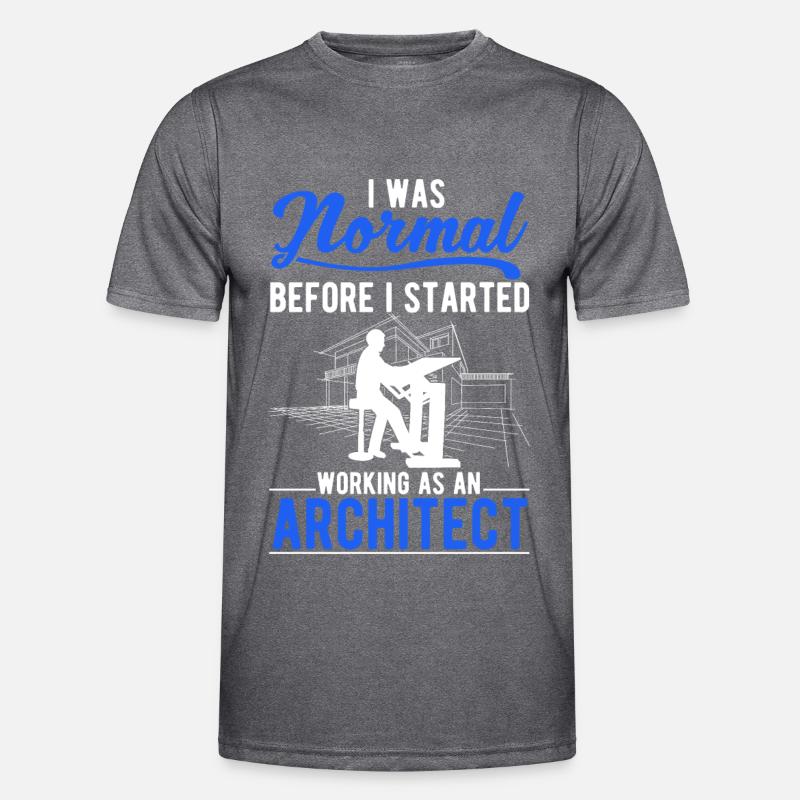 Architect Gift Interior Designer Architecture Men's Functional T-Shirt