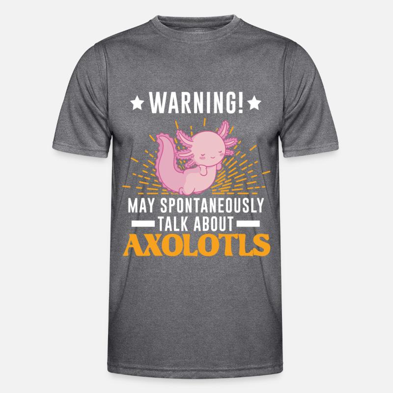 Axolotl Gift Tail Lurch Men's Functional T-Shirt