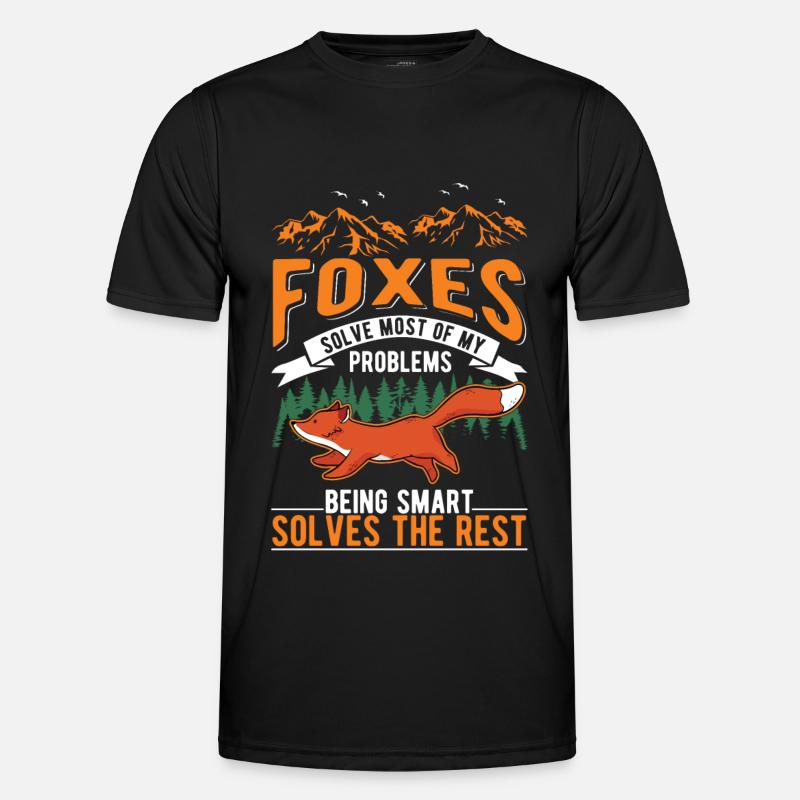 Fuchs Geschenk Rotfuchs Männer Funktions-T-Shirt