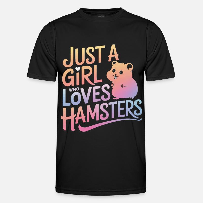 Hamster T-shirt sport Homme