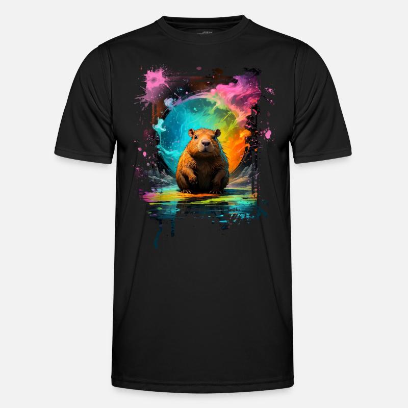 Capybara T-shirt sport Homme