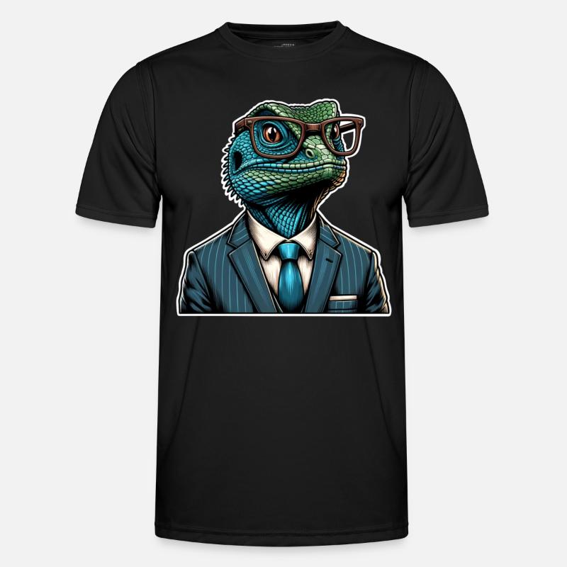 Lizard Lizard - Men's Functional T-Shirt - black