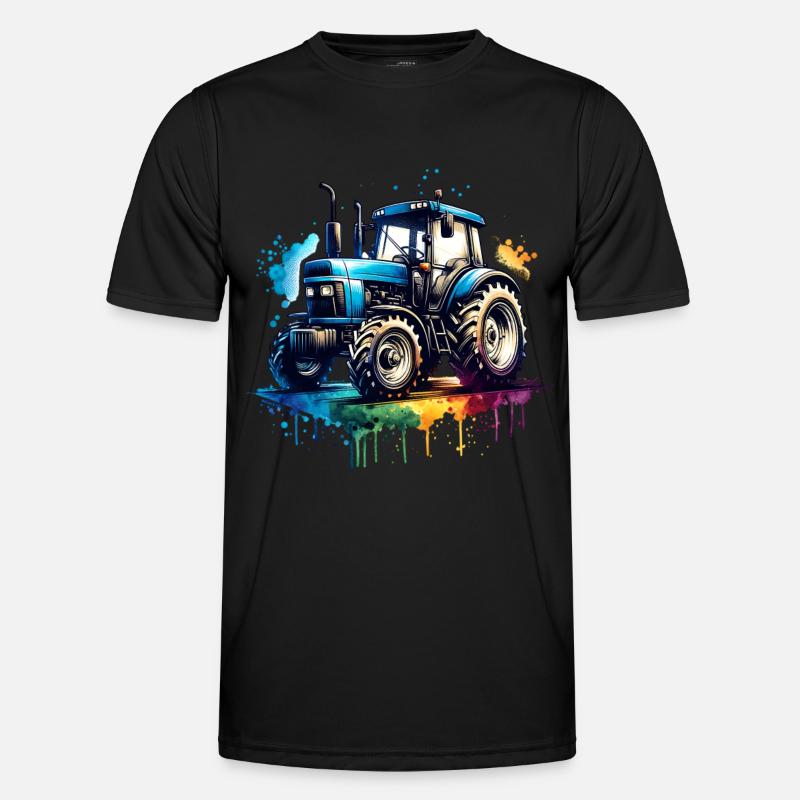 Tractor - Men's Functional T-Shirt - black