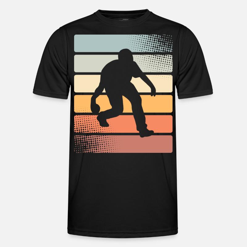 Boule Boccia Boule player - Men's Functional T-Shirt - black