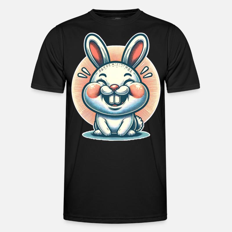 Rabbit Rabbit - Men's Functional T-Shirt - black