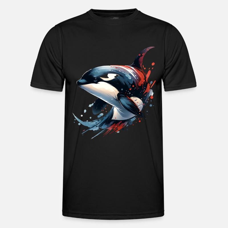 Spækhugger Spækhugger - Funktionsshirt til herrer - sort