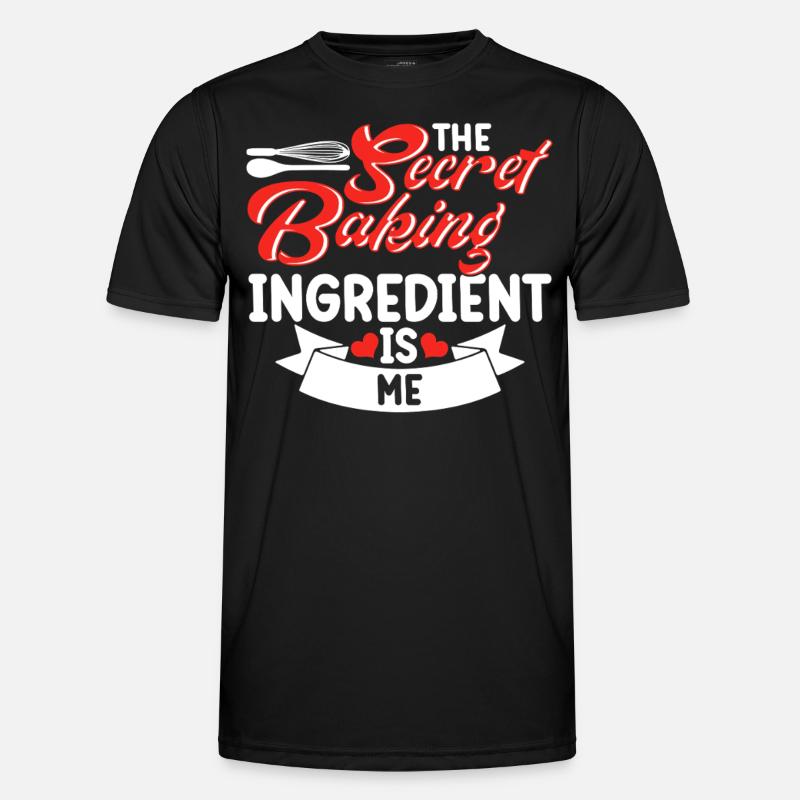 Baking Baker Bakery - Men's Functional T-Shirt - black