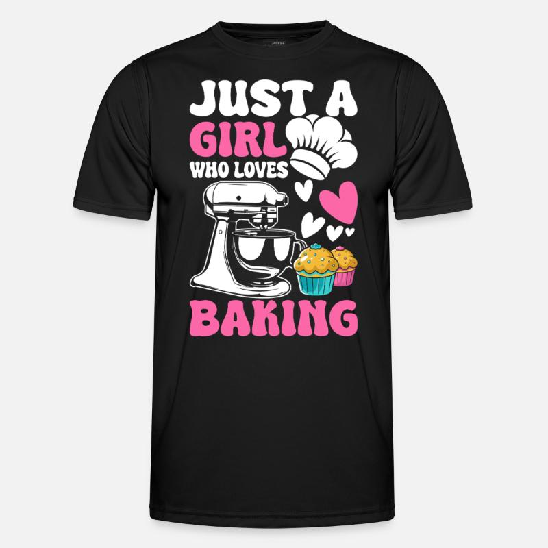 Baking Baker Bakery - Men's Functional T-Shirt - black