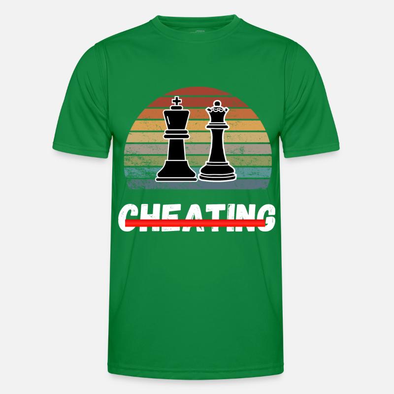 Chess Trend Cheating Cheating Meme Relationship Men's Functional T-Shirt