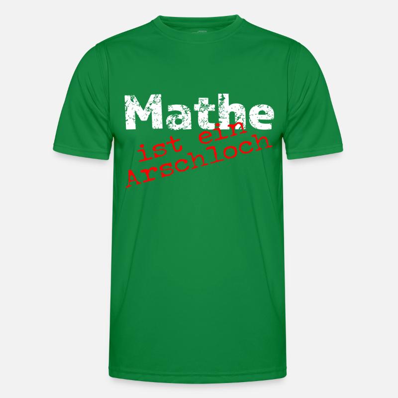 Math est un abruti! T-shirt sport Homme