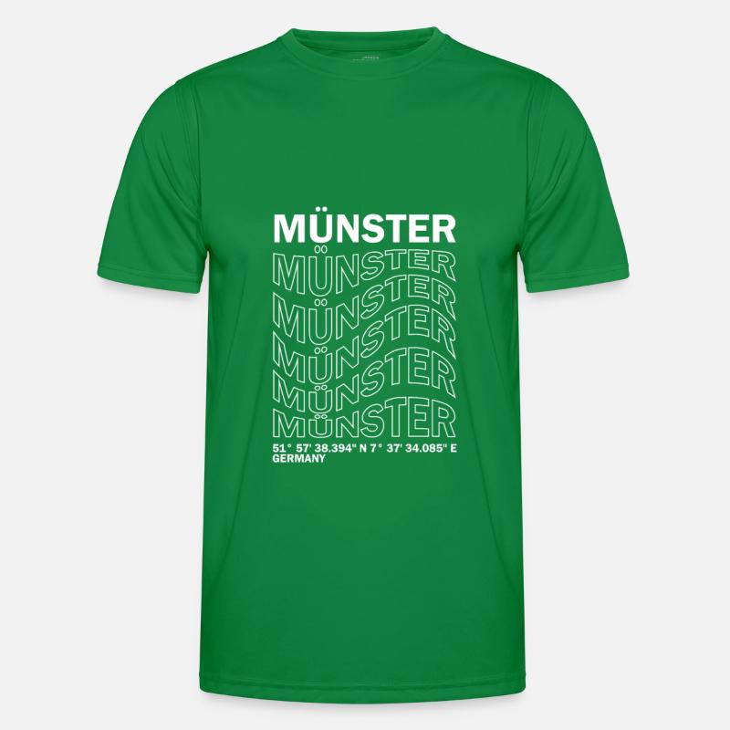 Münster coordinates Men's Functional T-Shirt