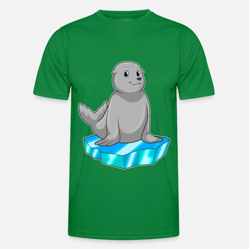 Sceller avec de la banquise T-shirt sport Homme