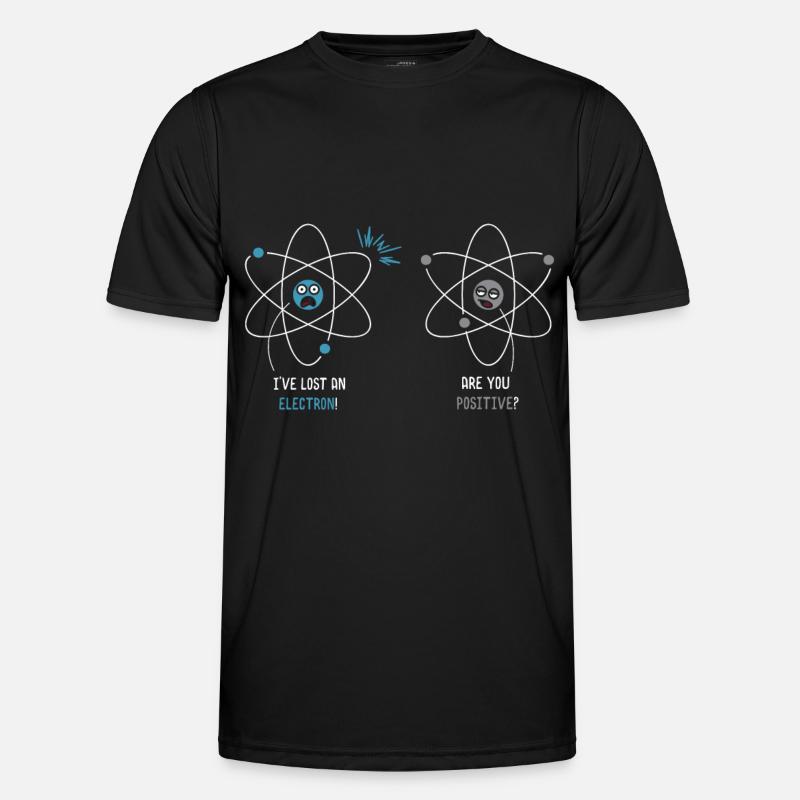Quantenphysik Wissenschaft Formel - Männer Funktions-T-Shirt - Schwarz