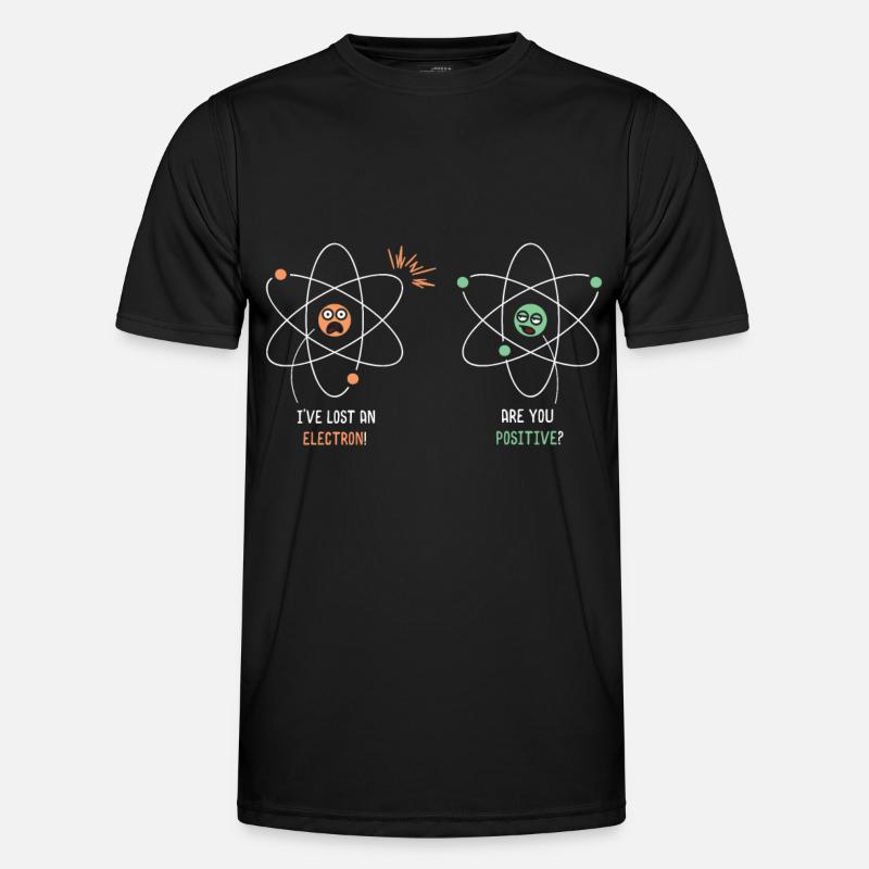 Physical Science Energy - Men's Functional T-Shirt - black
