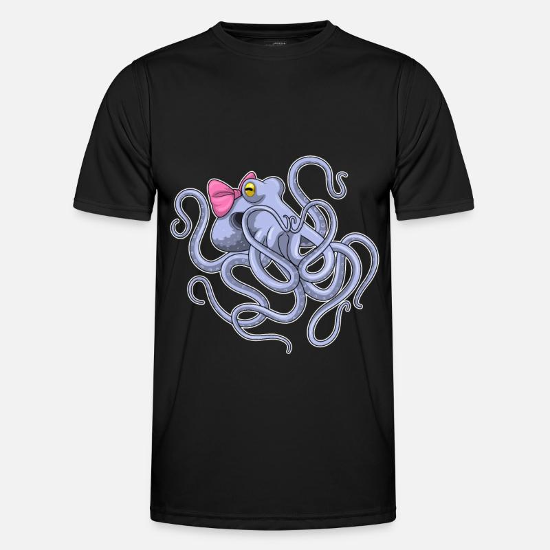 Octopus Loop - Men's Functional T-Shirt - black