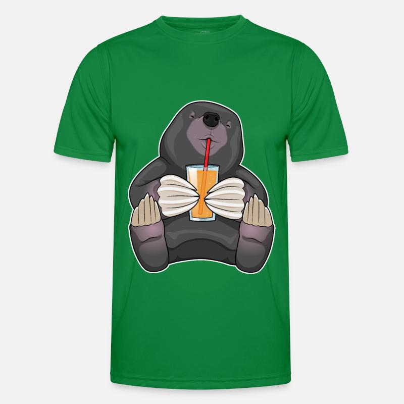 Mole Juice Straw Men's Functional T-Shirt