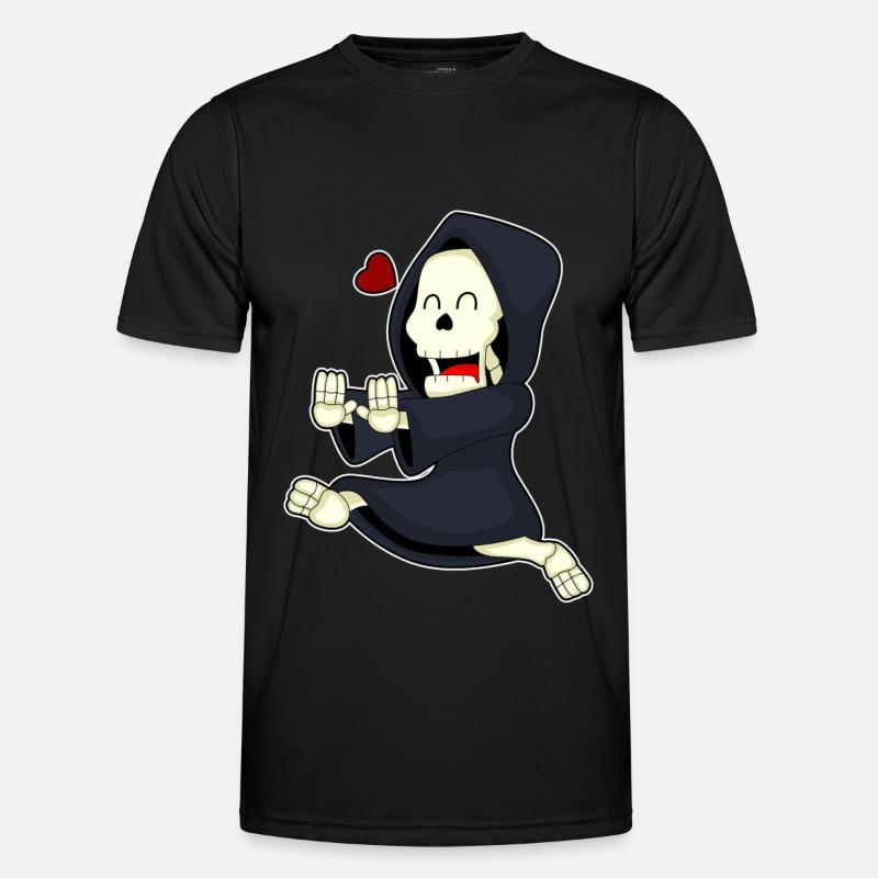 Skeleton Jogger Jogging - Men's Functional T-Shirt - black