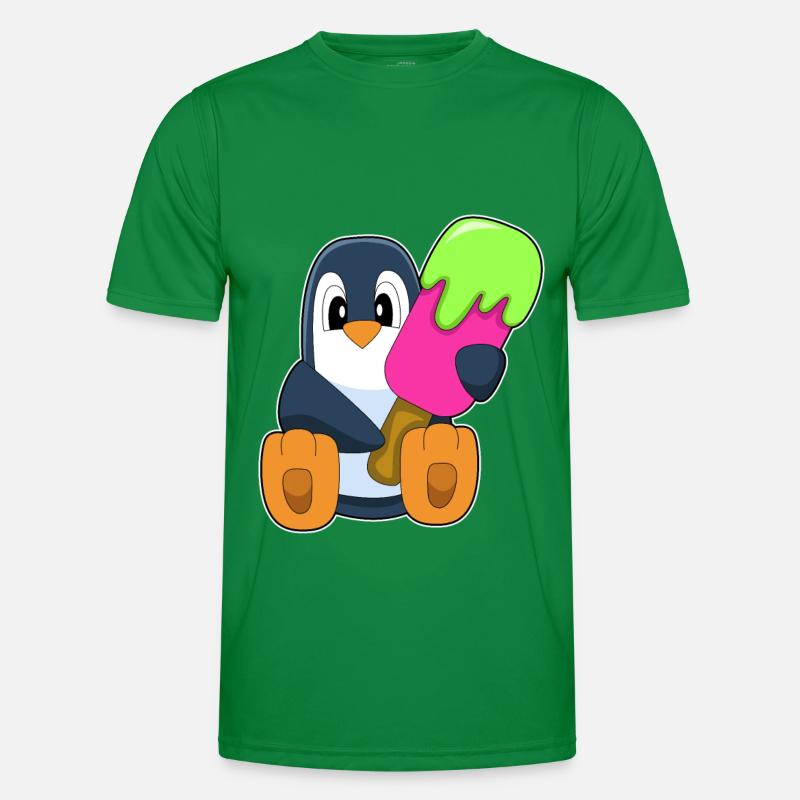 Penguin Popsicle Men's Functional T-Shirt