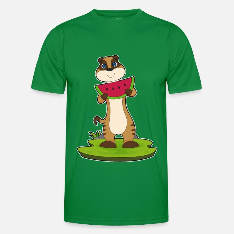 Suricate fruit de pastèque T-shirt sport Homme