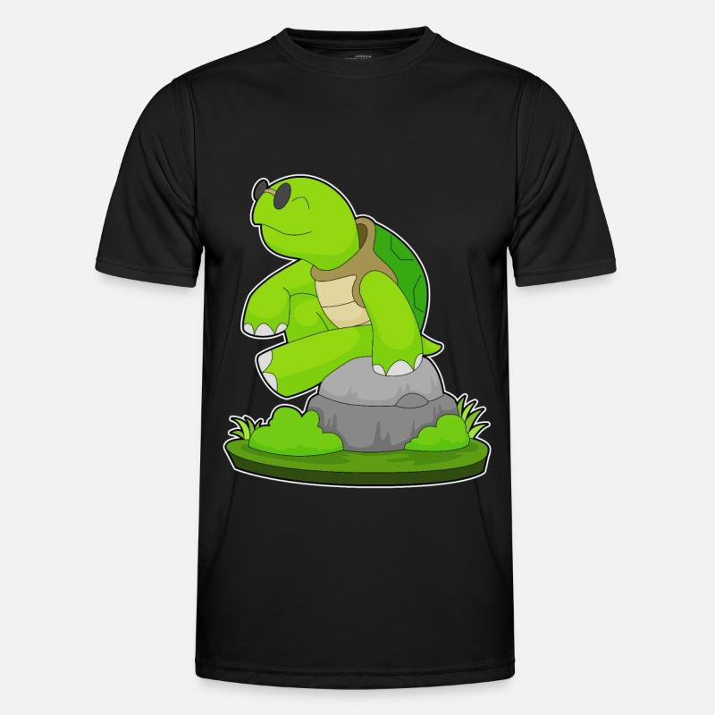 Turtle Sunglasses - Men's Functional T-Shirt - black