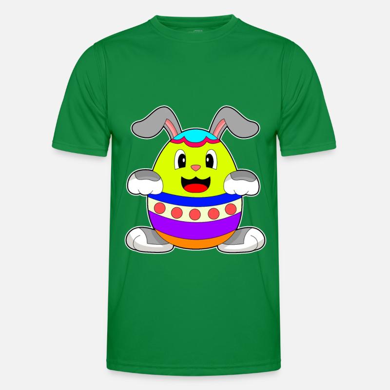 Bunny Easter Easter Egg Costume Men's Functional T-Shirt