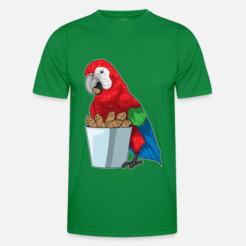 Parrot Peanuts Men's Functional T-Shirt
