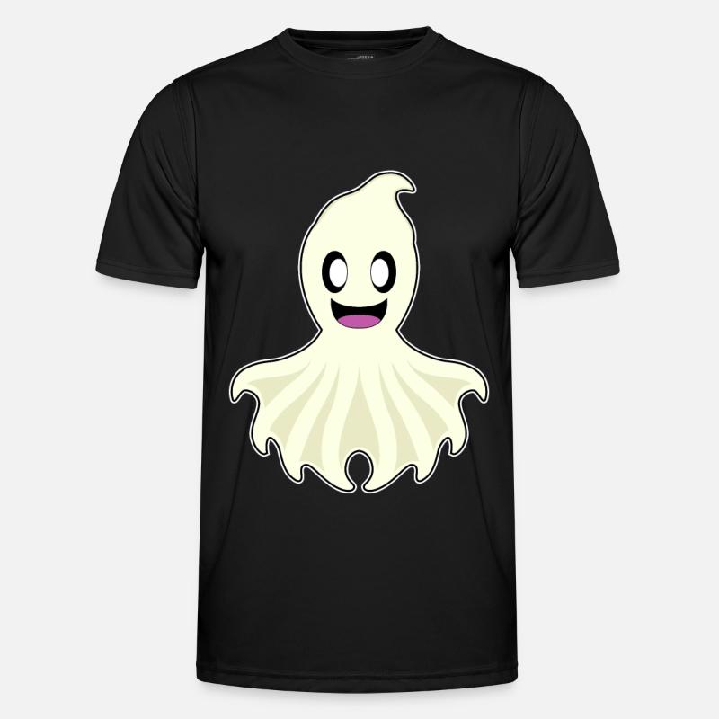 Krake Geist - Männer Funktions-T-Shirt - Schwarz