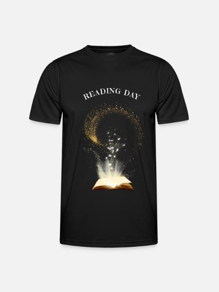 Reading Day - Men's Functional T-Shirt - black