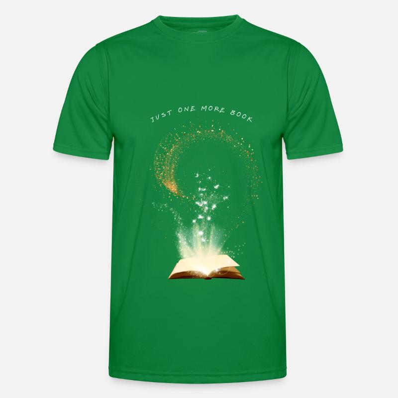 Nur noch ein buch Männer Funktions-T-Shirt