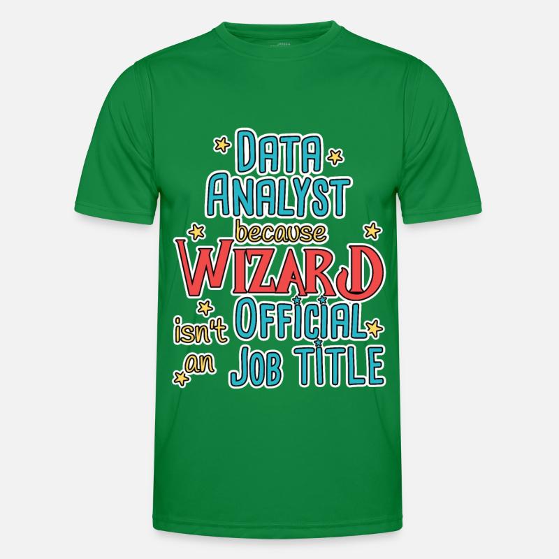 Assistant Data Analyst T-shirt sport Homme