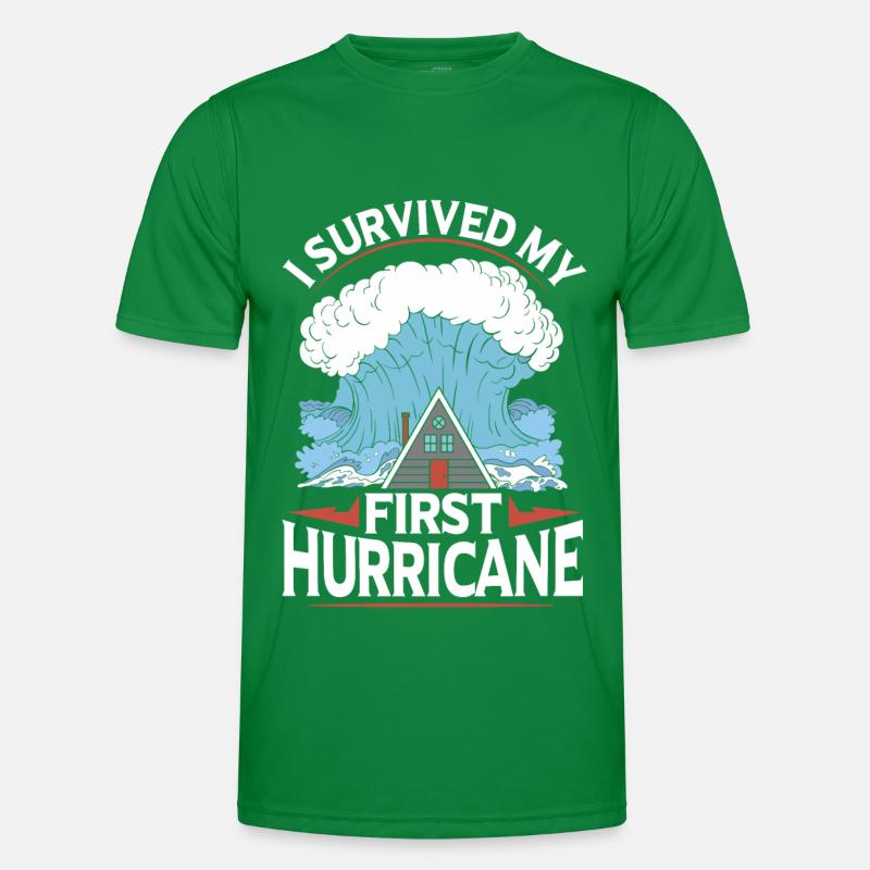Vent, Tempête, Tempête, Cyclone, Ouragan T-shirt sport Homme