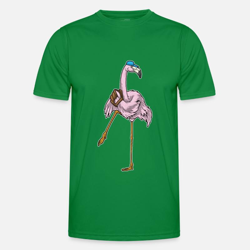 Flamingo Baseball Gant de baseball T-shirt sport Homme