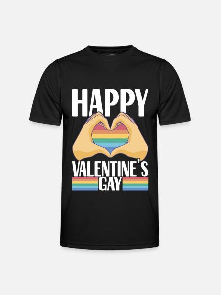 LGBTQ Gay Pride Schwul - Men's Functional T-Shirt - black