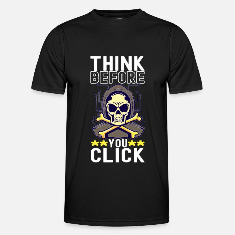 Programmer Cyber Security - Men's Functional T-Shirt - black