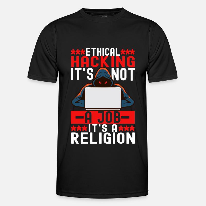 Programmer Cyber Security - Men's Functional T-Shirt - black