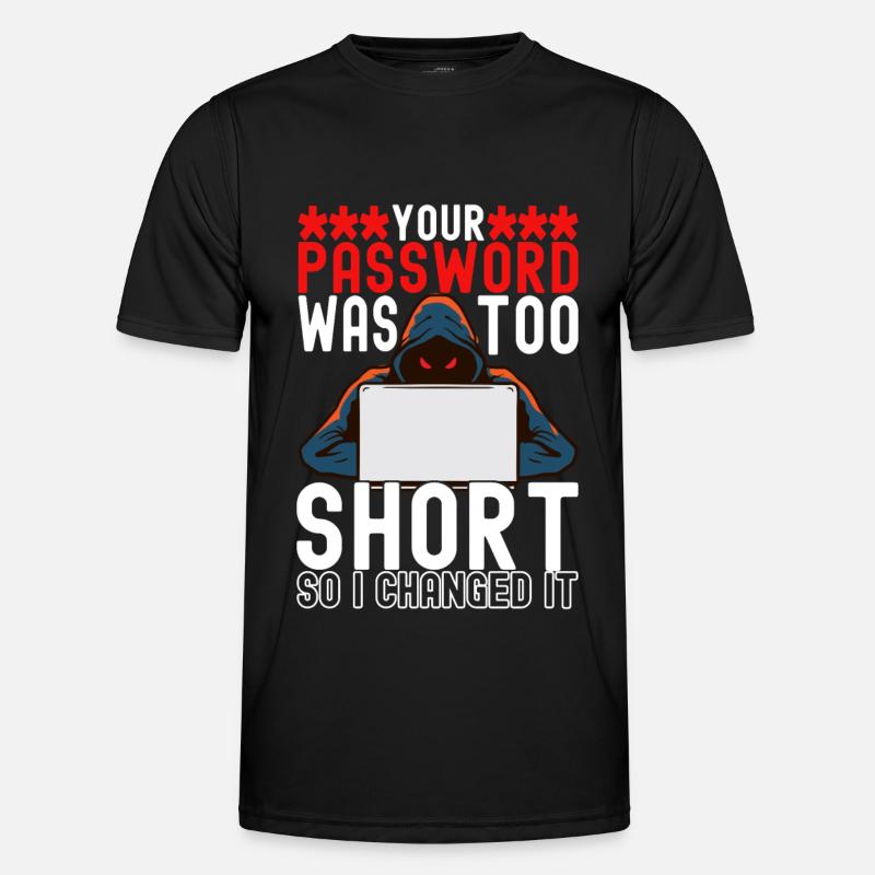 Programmer Cyber Security - Men's Functional T-Shirt - black