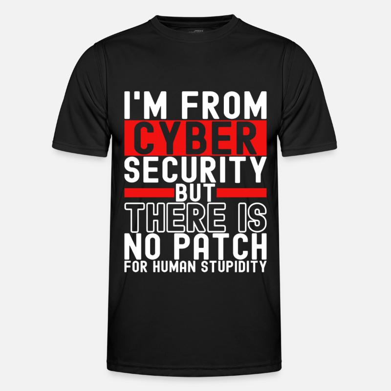 Programmer Cyber Security - Men's Functional T-Shirt - black