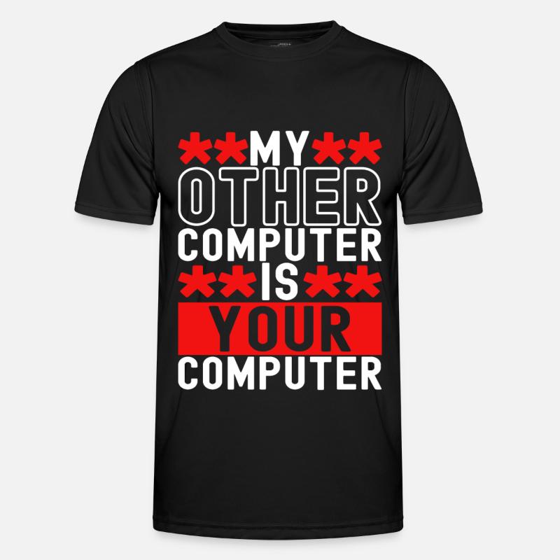 Programmer Cyber Security - Men's Functional T-Shirt - black