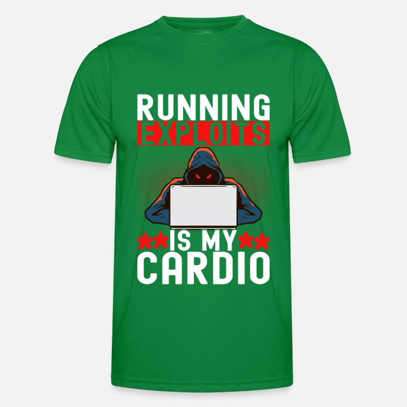 Programmierer Cyber Security Männer Funktions-T-Shirt