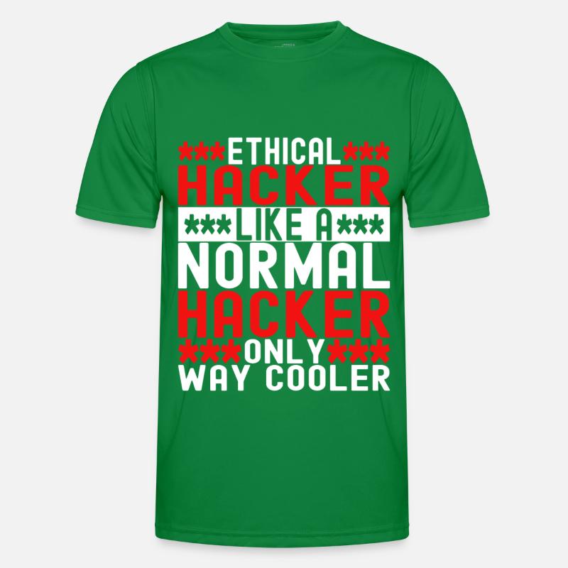 Programmer Cyber Security Men's Functional T-Shirt