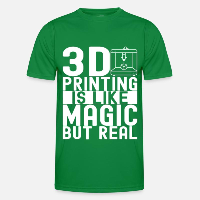 Impression 3D T-shirt sport Homme