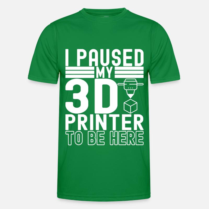 Impression 3D T-shirt sport Homme